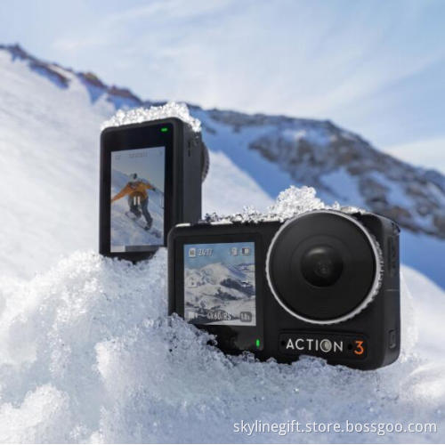 Osmo Action 3 Standard Combo action camera with Cold Resistant & Long-Lasting